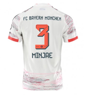 Bayern Munich Kim Min-jae #3 Replika Udebanetrøje 2025-26 Kortærmet